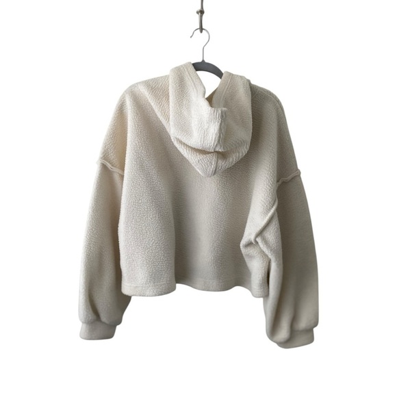 Forever 21 Double Zero Overized Cropped Hoodie I Size: M/L - Picture 6 of 9